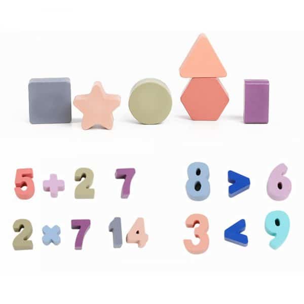 Preschool Wooden Montessori Type Toys