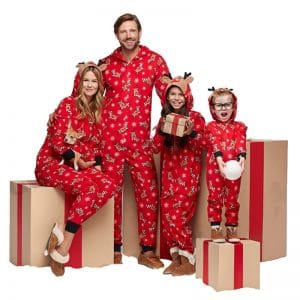 Family Christmas Pajamas - Reindeer Set
